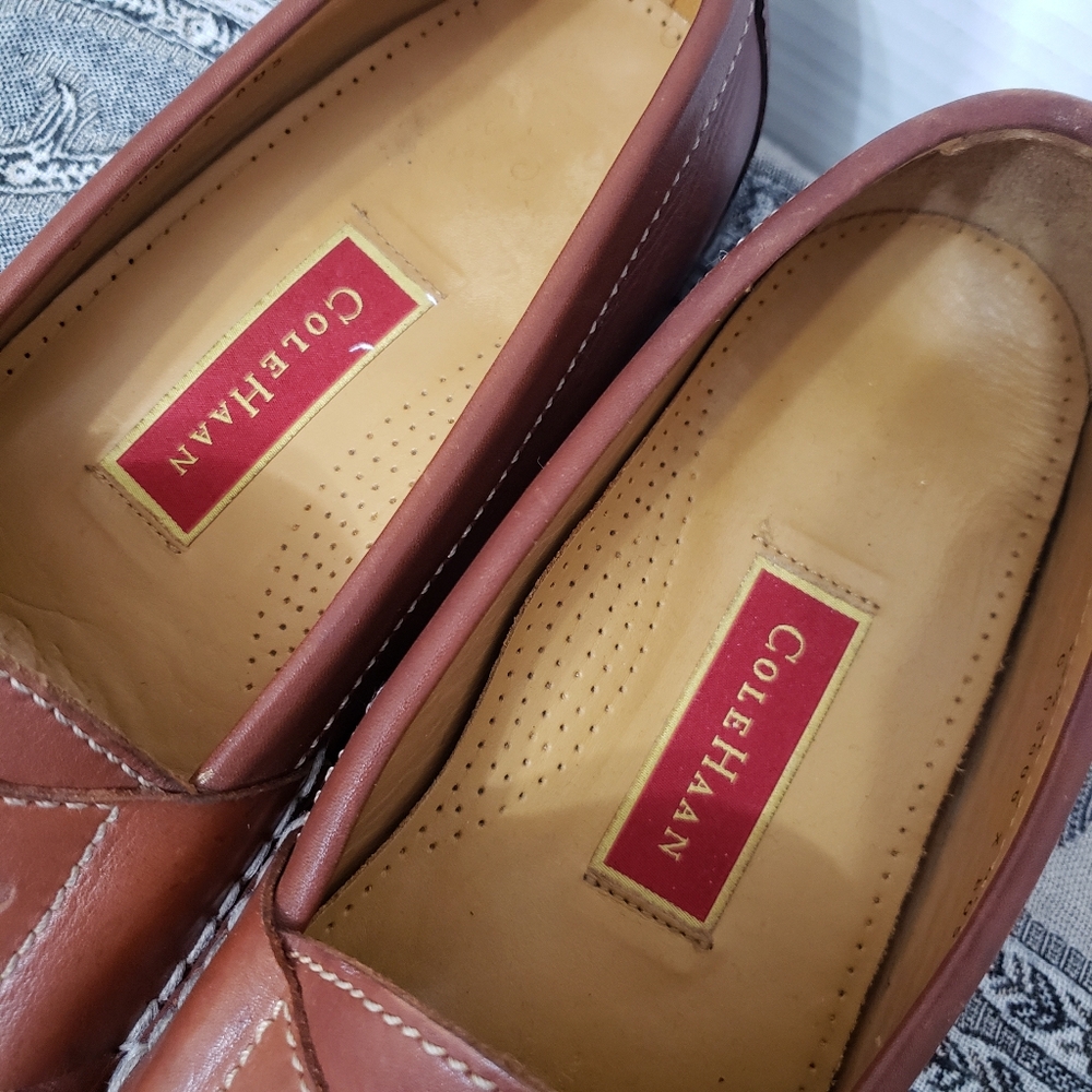 Cole Haan Men’s Classic Penny Loafers | Size 10.5 | Brown - Picture 9 of 13
